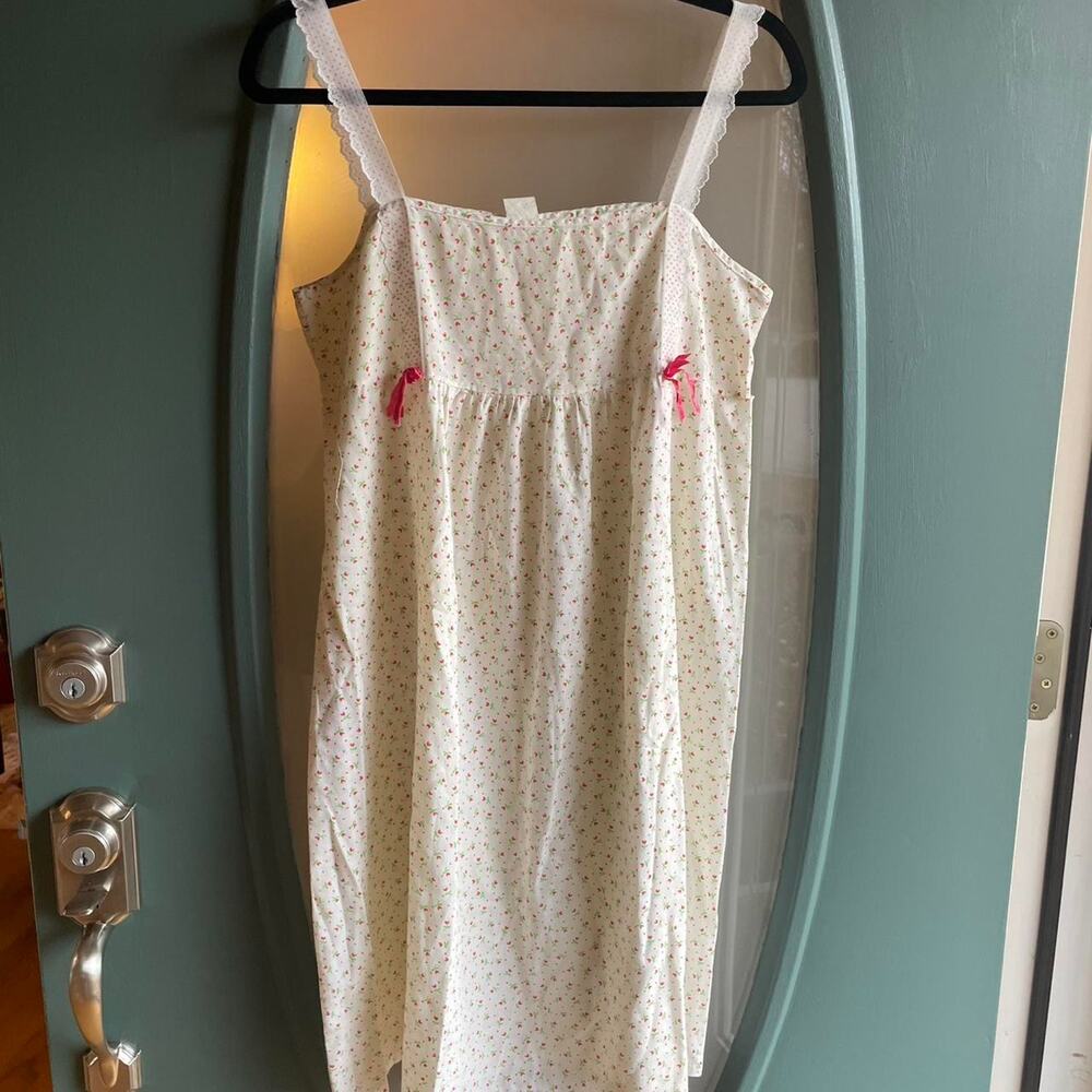 Vintage 70s cottonpoly ditzy floral Women's Approx Size M